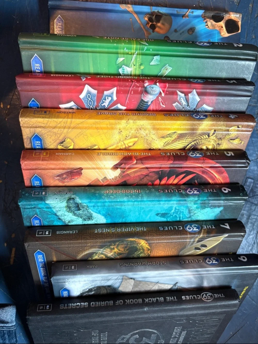The 39 clues book lot